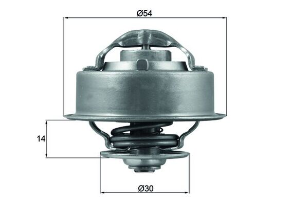 MAHLE Termosztát TX12487D_MAHLE