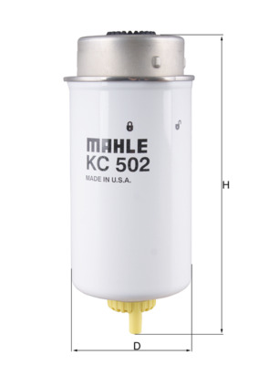 MAHLE Üzemanyagszűrő KC502_MAHLE