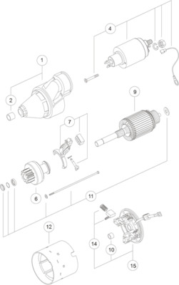 MAHLE Önindító MS131_MAHLE