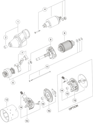 MAHLE Önindító MS378_MAHLE