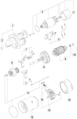 MAHLE Önindító MS170_MAHLE