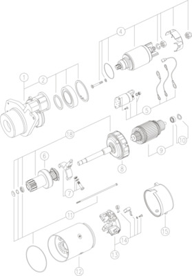 MAHLE Önindító MS101_MAHLE