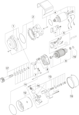 MAHLE Önindító MS405_MAHLE