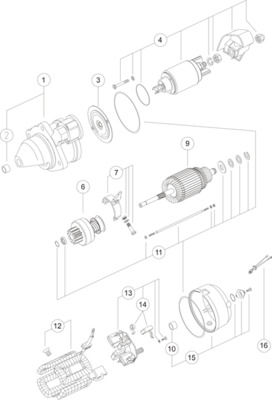 MAHLE Önindító MS278_MAHLE