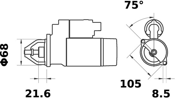 MAHLE MS409_MAHLE Önindító