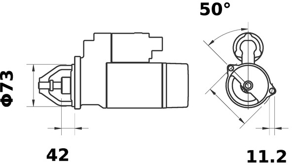 MAHLE Önindító MS172_MAHLE