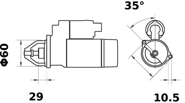 MAHLE Önindító MS171_MAHLE