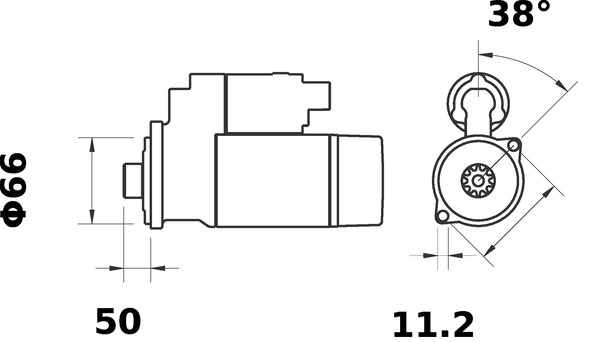 MAHLE Önindító MS125_MAHLE