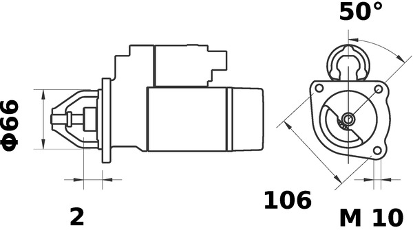 MAHLE Önindító MS17_MAHLE