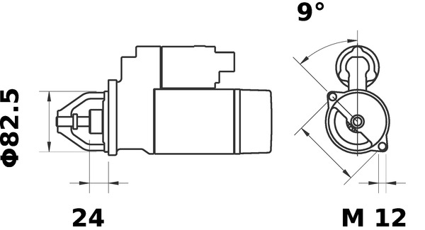 MAHLE Önindító MS10_MAHLE