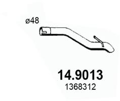 ASSO Kipufogócső 14.9013_ASSO