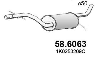 ASSO Kipufogódob, középső 58.6063_ASSO