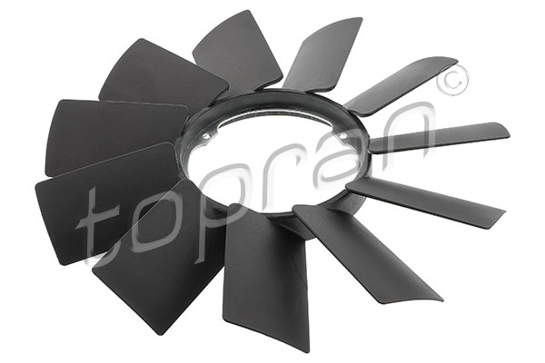 TOPRAN Ventilátor, vízhűtő 500900_TOP