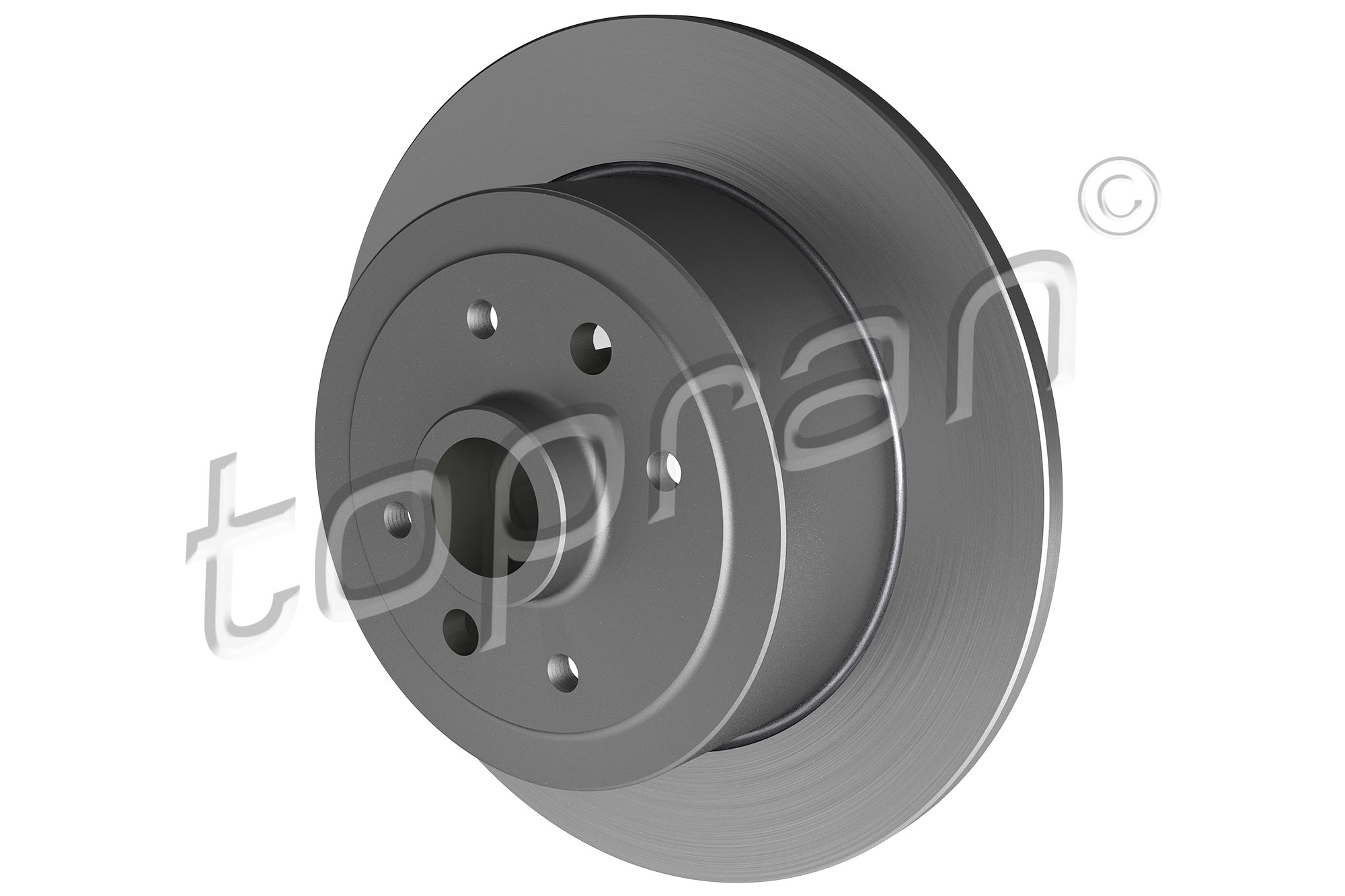 TOPRAN Hátsó féktárcsa 200946_TOP