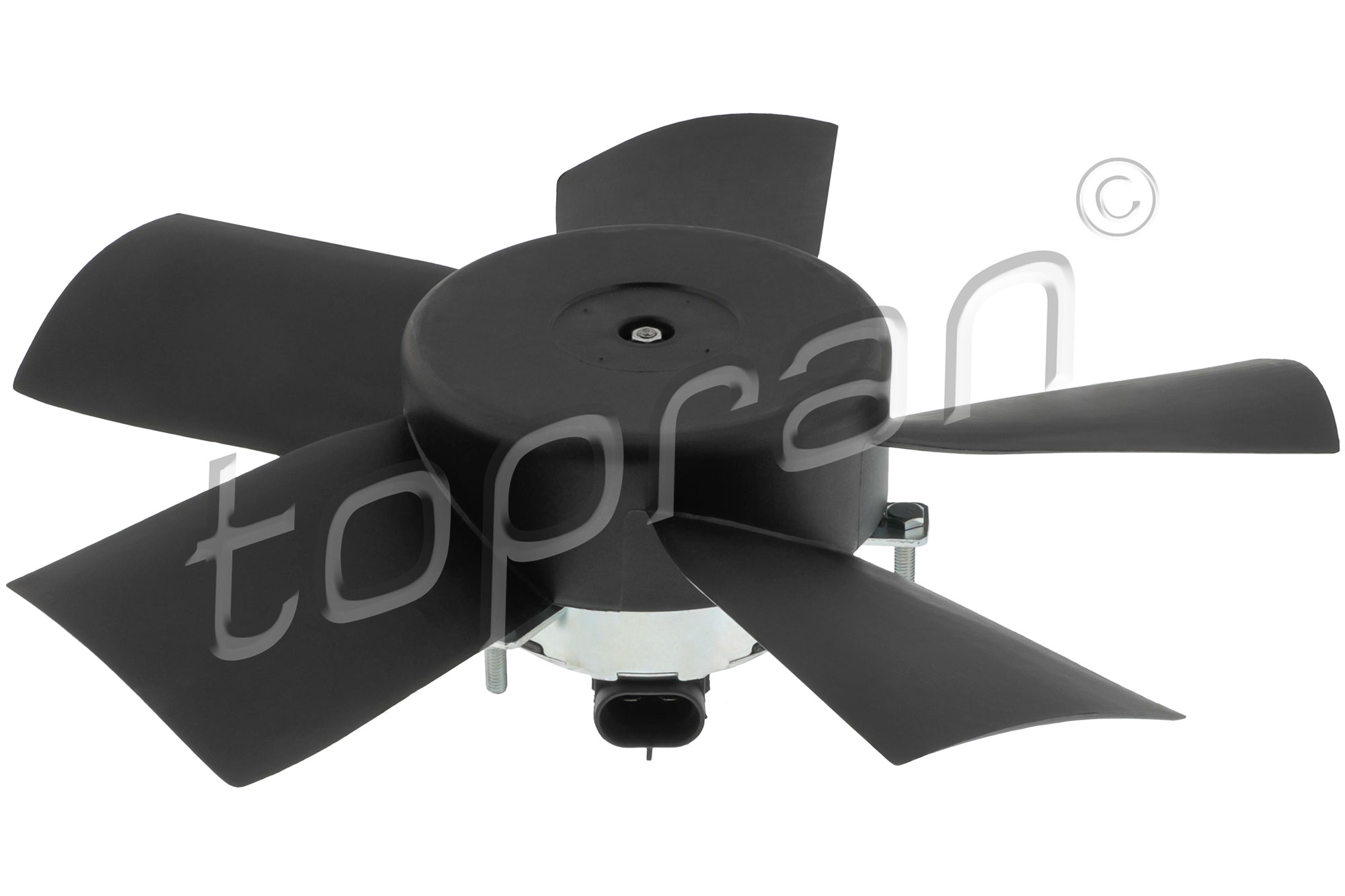 TOPRAN Ventilátor, vízhűtő 207321_TOP