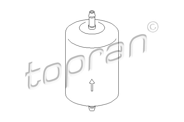 TOPRAN Üzemanyagszűrő 401032_TOP