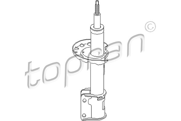 TOPRAN Első Lengéscsillapító 206548_TOP