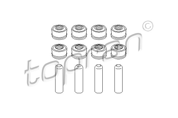 TOPRAN Szelepszár szimmering 401123_TOP