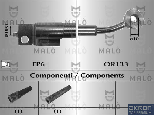 MALO Gumifékcső 80031_MAL
