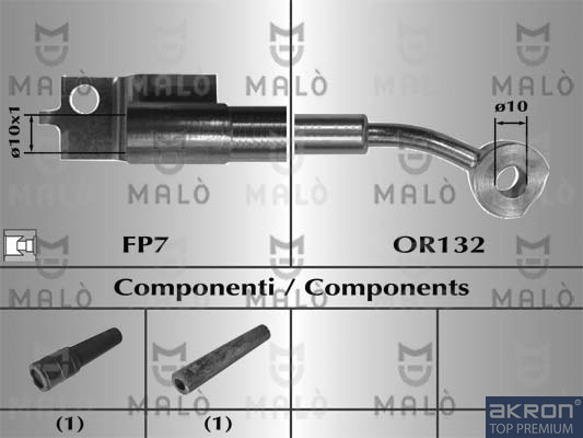 MALO Gumifékcső 80032_MAL