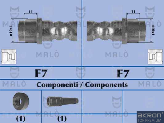 MALO Gumifékcső 80171_MAL