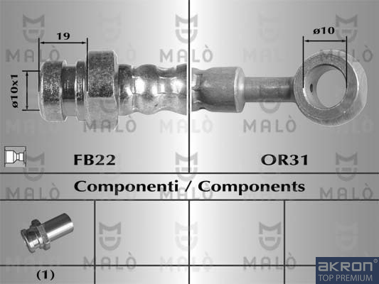 MALO Gumifékcső 80390_MAL