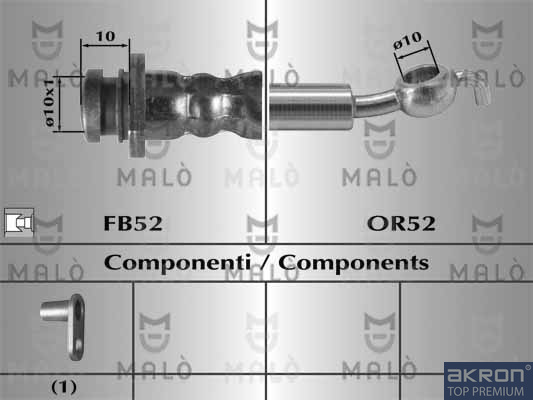 MALO Gumifékcső 80449_MAL