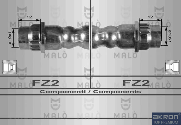 MALO Gumifékcső 80319_MAL