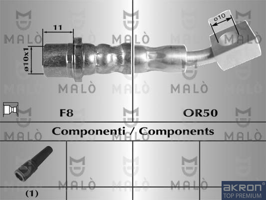 MALO 8937_MAL Gumifékcső