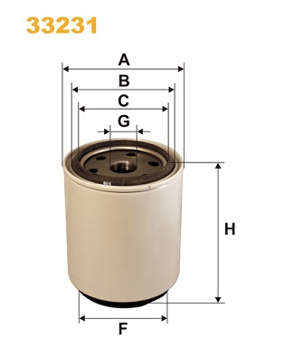 WIX FILTERS Üzemanyagszűrő 33231_WIX