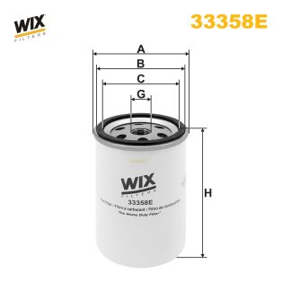 WIX FILTERS Üzemanyagszűrő 33358E_WIX