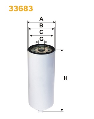 WIX FILTERS Üzemanyagszűrő 33683_WIX