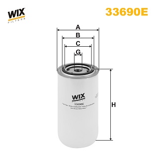 WIX FILTERS Üzemanyagszűrő 33690E_WIX