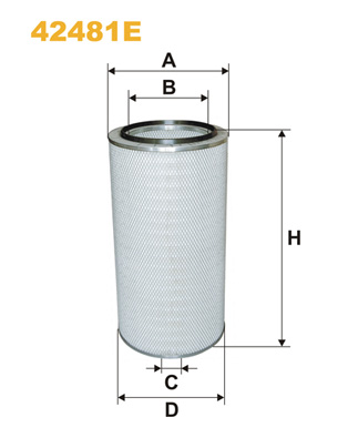 WIX FILTERS Levegőszűrő 42481E_WIX