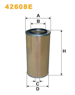 WIX FILTERS Levegőszűrő 42608E_WIX