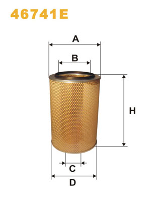 WIX FILTERS Levegőszűrő 46741E_WIX