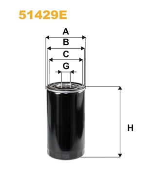 WIX FILTERS Olajszűrő 51429E_WIX