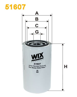 WIX FILTERS Olajszűrő 51607_WIX