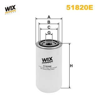 WIX FILTERS Olajszűrő 51820E_WIX