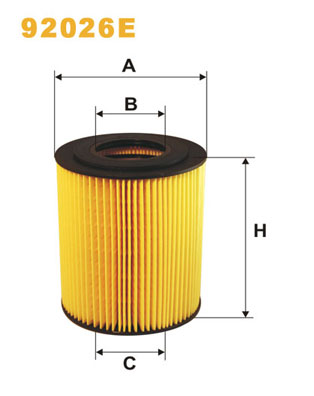 WIX FILTERS Olajszűrő betét 92026E