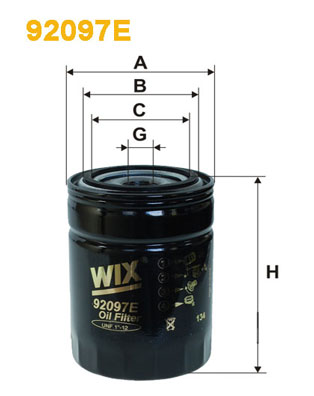 WIX FILTERS Olajszűrő 92097E_WIX