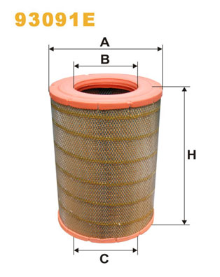 WIX FILTERS Levegőszűrő 93091E_WIX