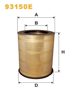 WIX FILTERS Levegőszűrő 93150E_WIX