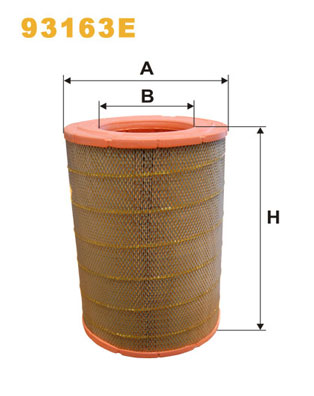 WIX FILTERS Levegőszűrő 93163E_WIX