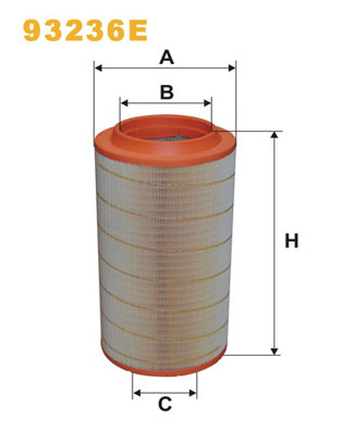 WIX FILTERS Levegőszűrő 93236E_WIX