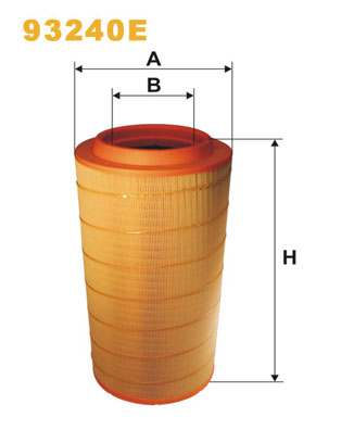 WIX FILTERS Levegőszűrő 93240E_WIX