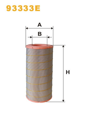 WIX FILTERS Levegőszűrő 93333E_WIX