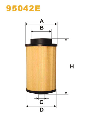 WIX FILTERS Üzemanyagszűrő 95042E_WIX