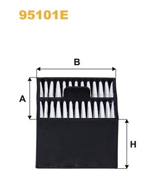 WIX FILTERS Üzemanyagszűrő 95101E_WIX