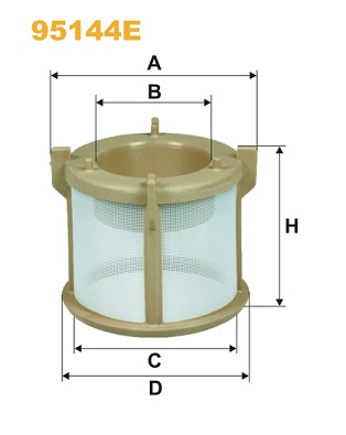 WIX FILTERS Üzemanyagszűrő 95144E_WIX